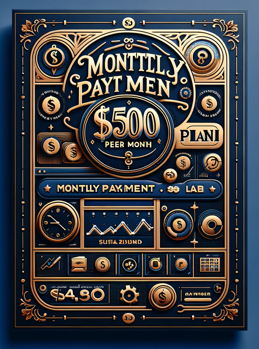 Monthly Payment Plan - $200 per Week